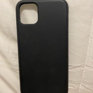 IPHONE 11 PRO MAX BLACK SILICONE CASE